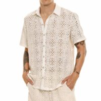 JARED CROCHET GRES 13146 SHIRT (R24)