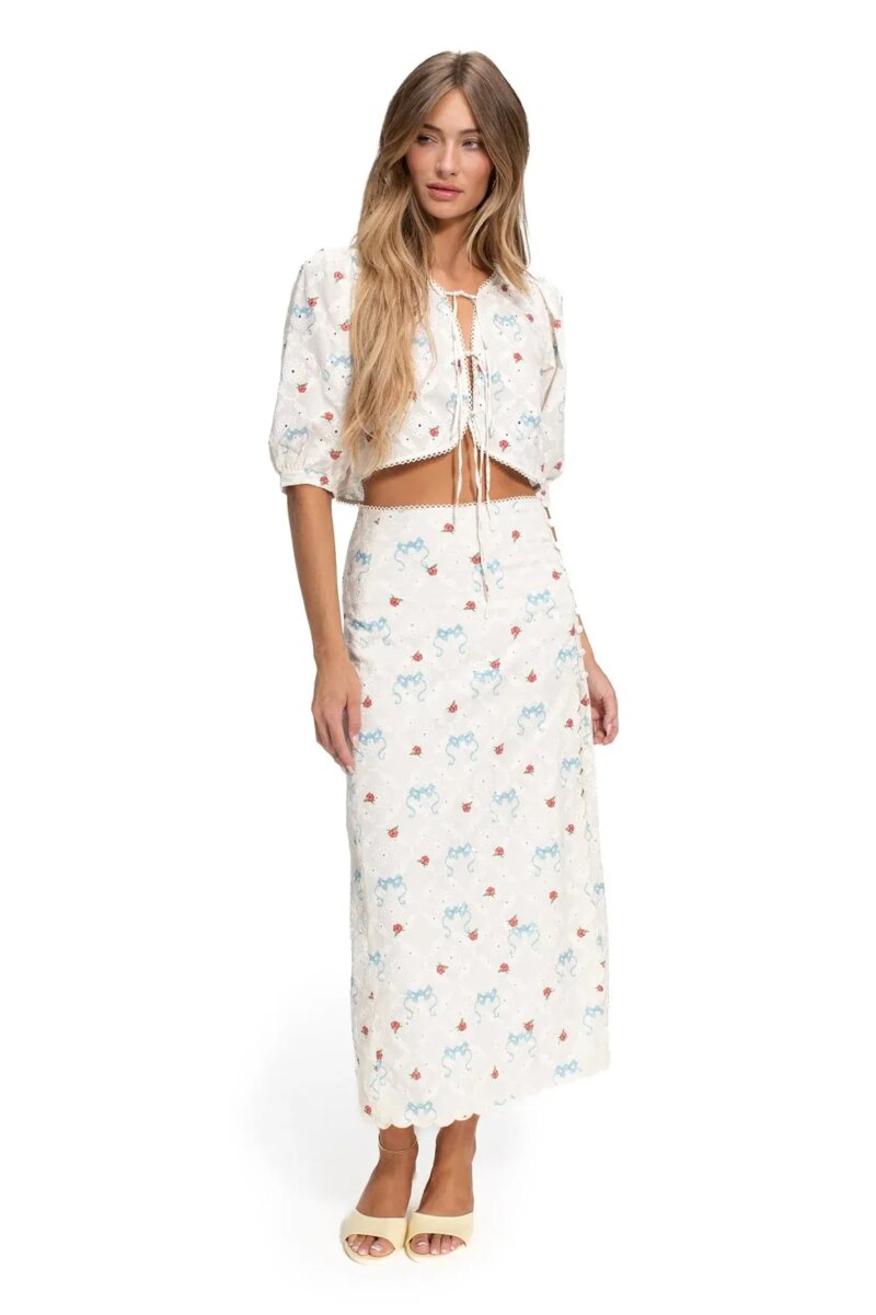 SALEM PRINT CHERISH 20597 BLOUSE | SS26